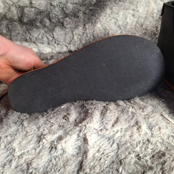 Davinci Black Leather Barefoot Combat Boots Zero Drop - Picture 10 of 12